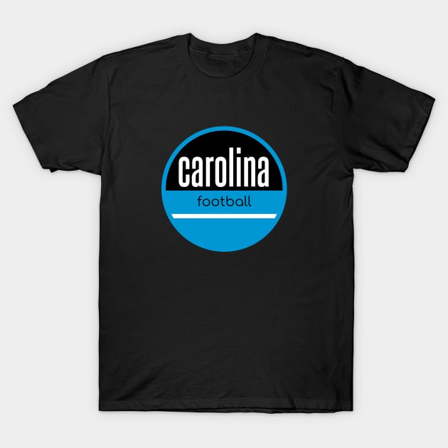 carolina panthers football T-Shirt by BVHstudio